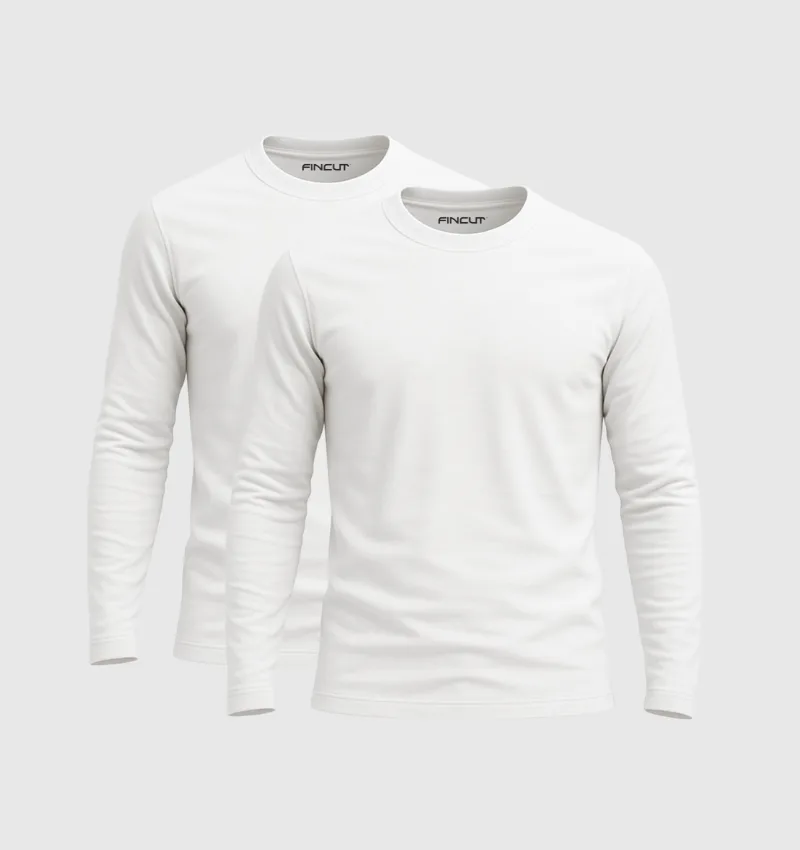 Pack de 2 Manches Longues - Blanc