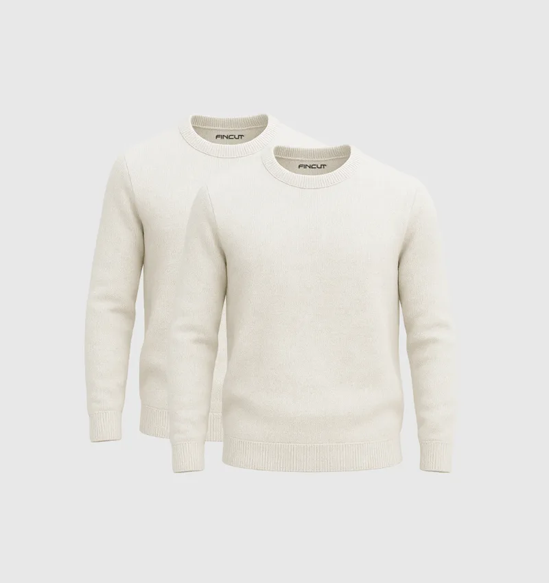 Pack de 2 Pulls - Beige