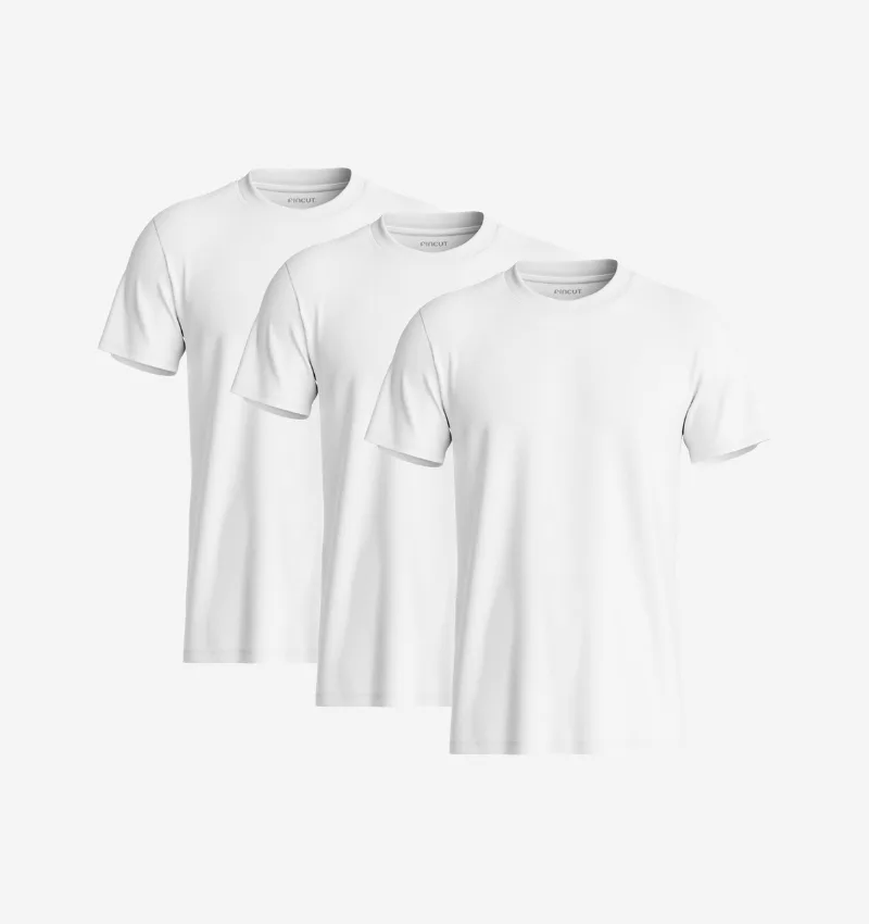 Pack de 3 - Blanc