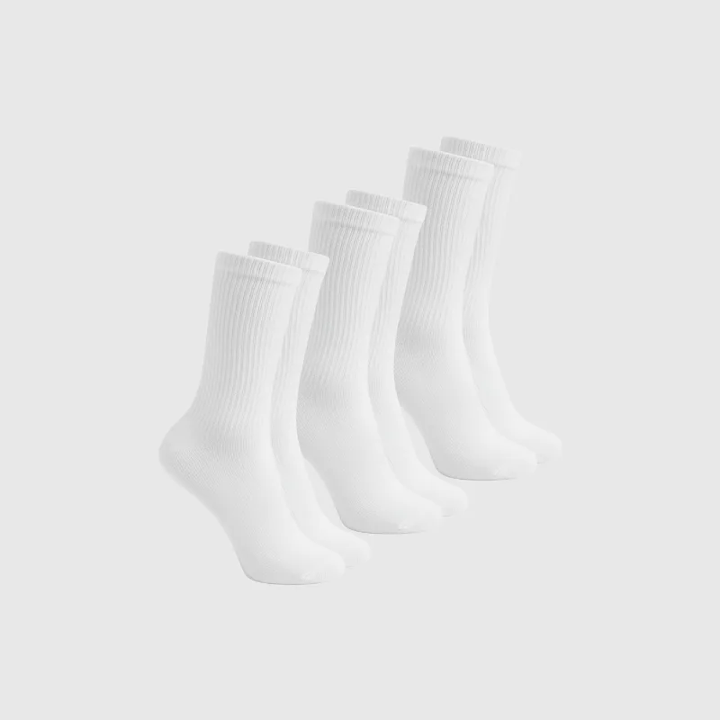 Pack de 3 Chaussettes - Blanc