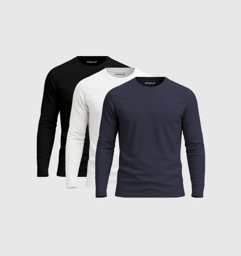 Pack de 3 Manches Longues - Essentiel