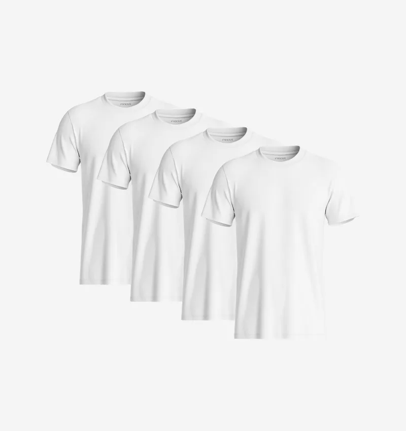 Pack de 4 - Blanc
