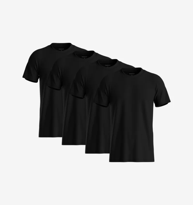 Pack de 4 - Noir